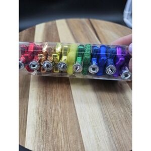 Fao‎ Schwartz Shatterproof Rainbow Star Ornaments